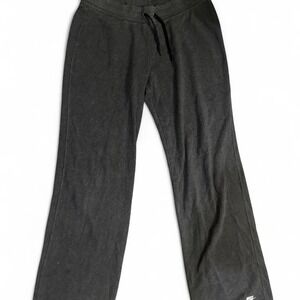 Nike Vintage Low to Mid rise 2000s Style Charcoal Wide Leg Sweatpants